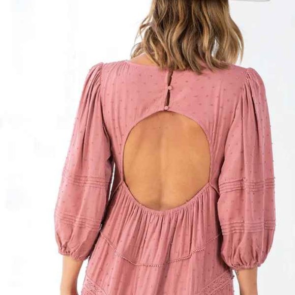 Unleash Your Inner Bohemian with this NWT In-Season Maxi Dress (Size M, Fits Lar - Picture 2 of 3